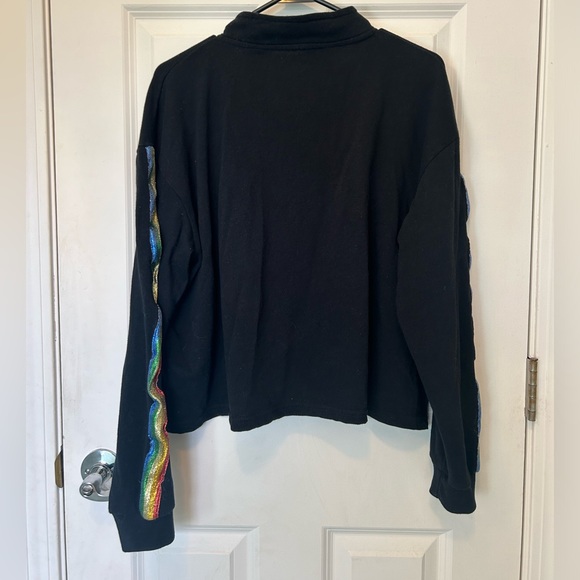 Rainbow Mickey quarter zip top - Picture 10 of 12